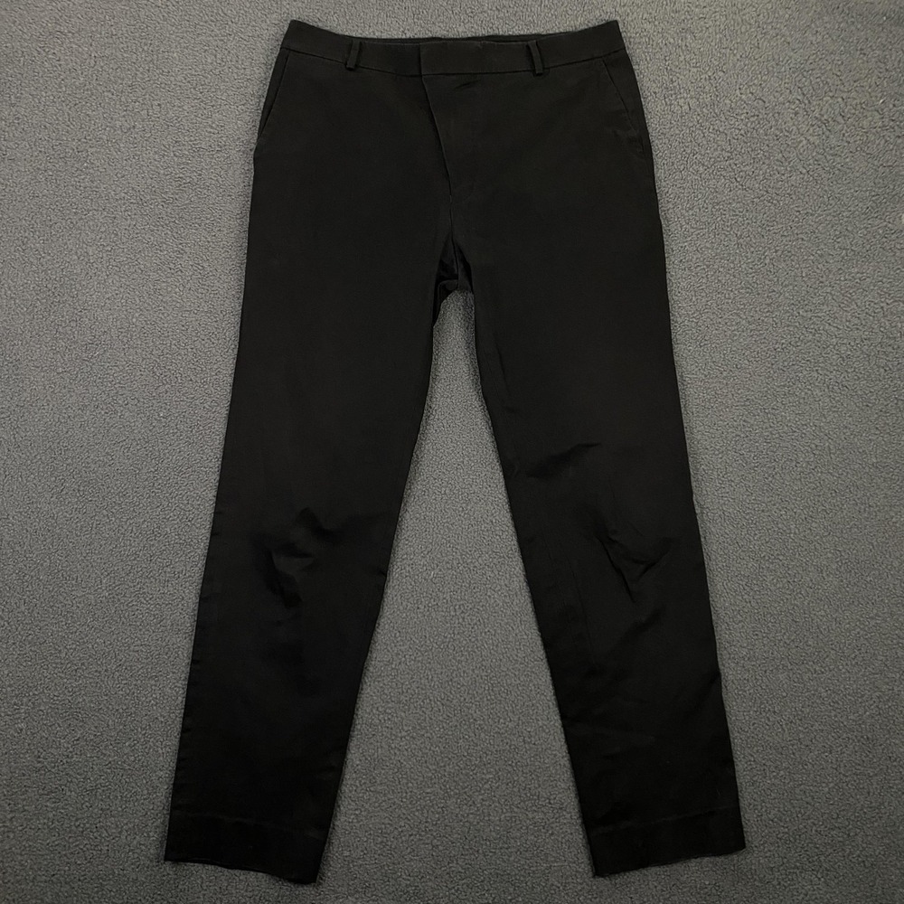 Louis Vuitton Uniforms Pants Mens 34x30 Black Slim Chino Organic Cotton Business